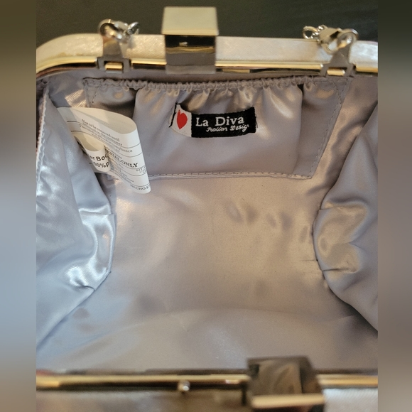 Silver Purse or Clutch - Picture 6 of 7